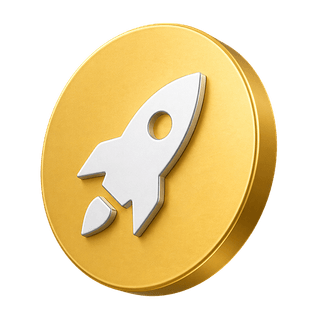 3D icon showing a candlestick trading chart on Monarch Yielode how it works page
